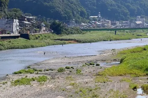 吉野川　鮎釣り