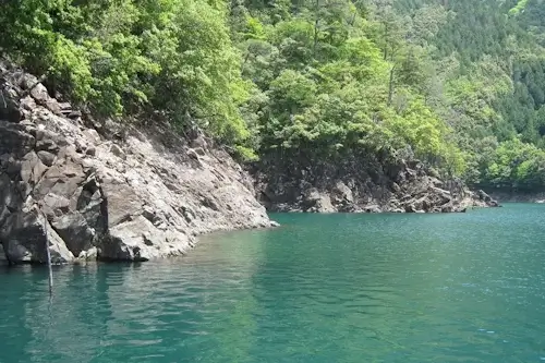 池原ダムの風景（奈良県）