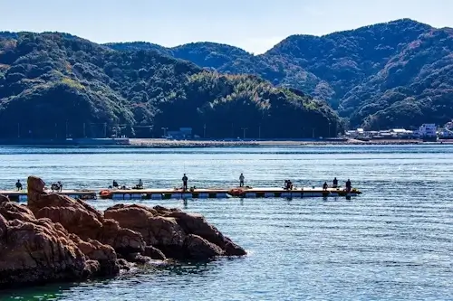 泊村 弁天島