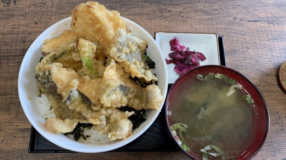 サクラマス天丼